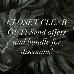 CLOSET SALE❗️